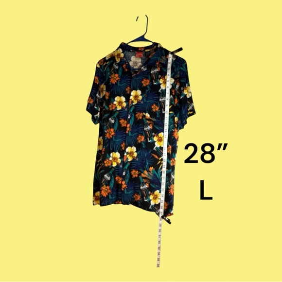 Hawaiian Coca Cola Bottles Multi-color Print Short Sleeve Button Down Size S - Picture 2 of 7